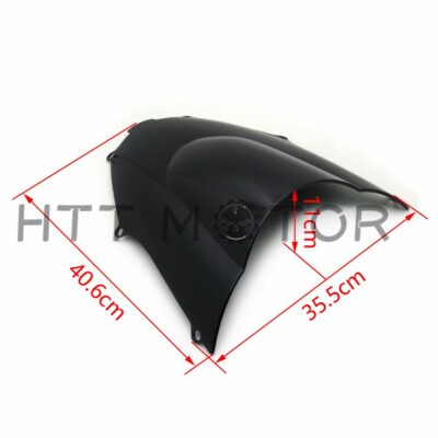 Smoke Double Bubble Windscreen Windshield for 2000-2005