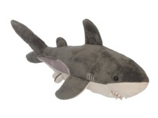 Plüschtier weißer Hai 45cm Kuscheltiere Stofftiere Meerestiere Ozean Fische Meer