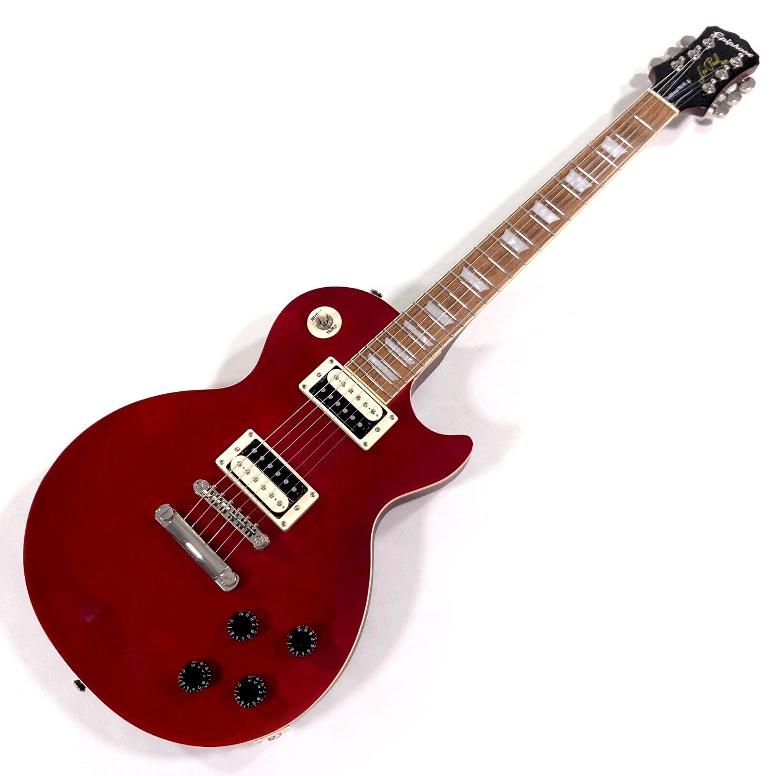 Epiphone Les Paul Traditional PRO - III Wine Red Electric Guitar Coil-Tapping