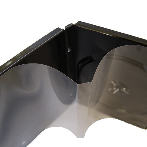 5 x Maxtek Premium Grade Glossy Shiny Black Single CD DVD Blu-ray Disc Case 14mm - Picture 4 of 5