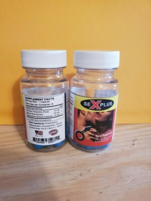 SEXPLUS 100% SEX FORMULA X-SENSATION Enlargement MAX 3X Potency Potente ...