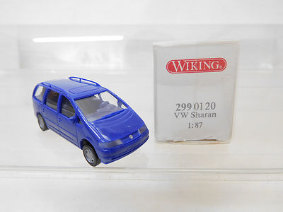 eso-01281	Wiking 1:87 VW Sharan d,ultramarin sehr guter Zustand