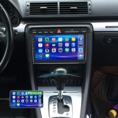 For Audi A4 2002-2008 Android 11.0 Car Stereo Radio GPS Navi Wifi USB FM Player
