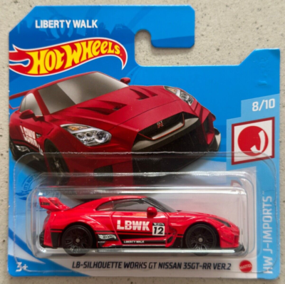 Hot Wheels LIBERTY WALK 35GT-RR NISSAN SKYLINE GT-R R35 with
