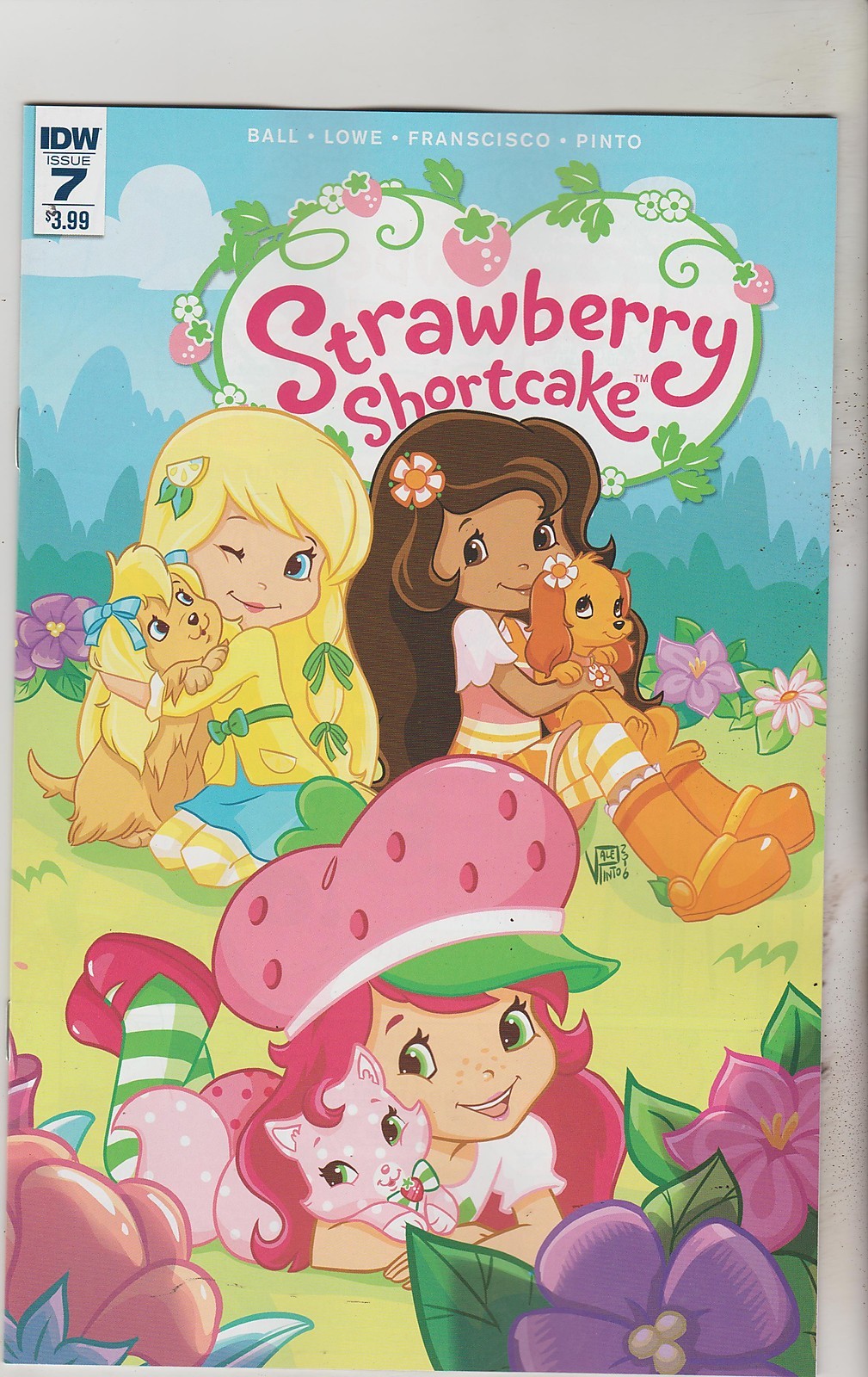 IDW COMICS STRAWBERRY SHORTCAKE #7 NOVEMBER 2016 1ST PRINT NM