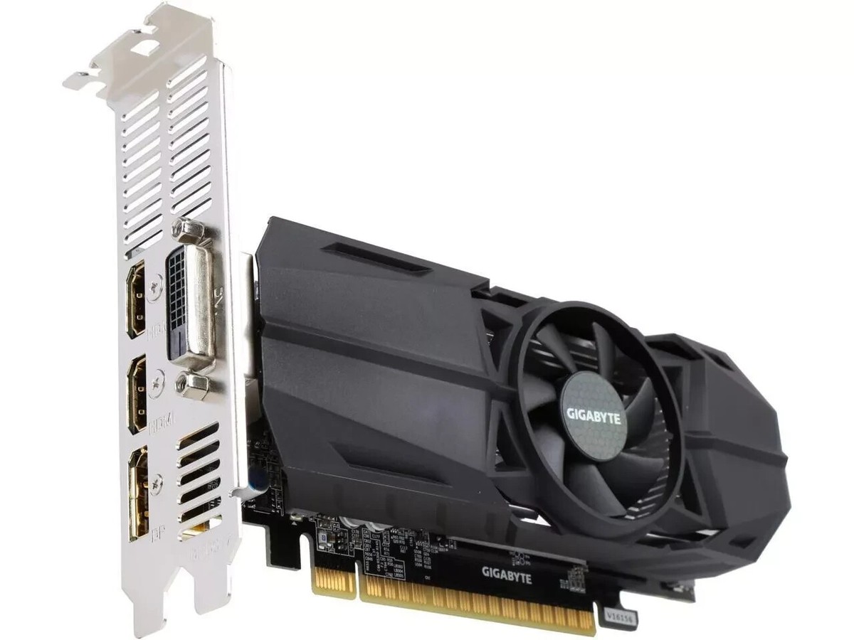 GIGABYTE GTX 1050 Ti OC Low Profile Video Card GV-N105TOC-4GL OEM