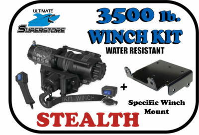 KFI 3500 lb. STEALTH Winch Mount Kit '05-'10 Polaris Sportsman