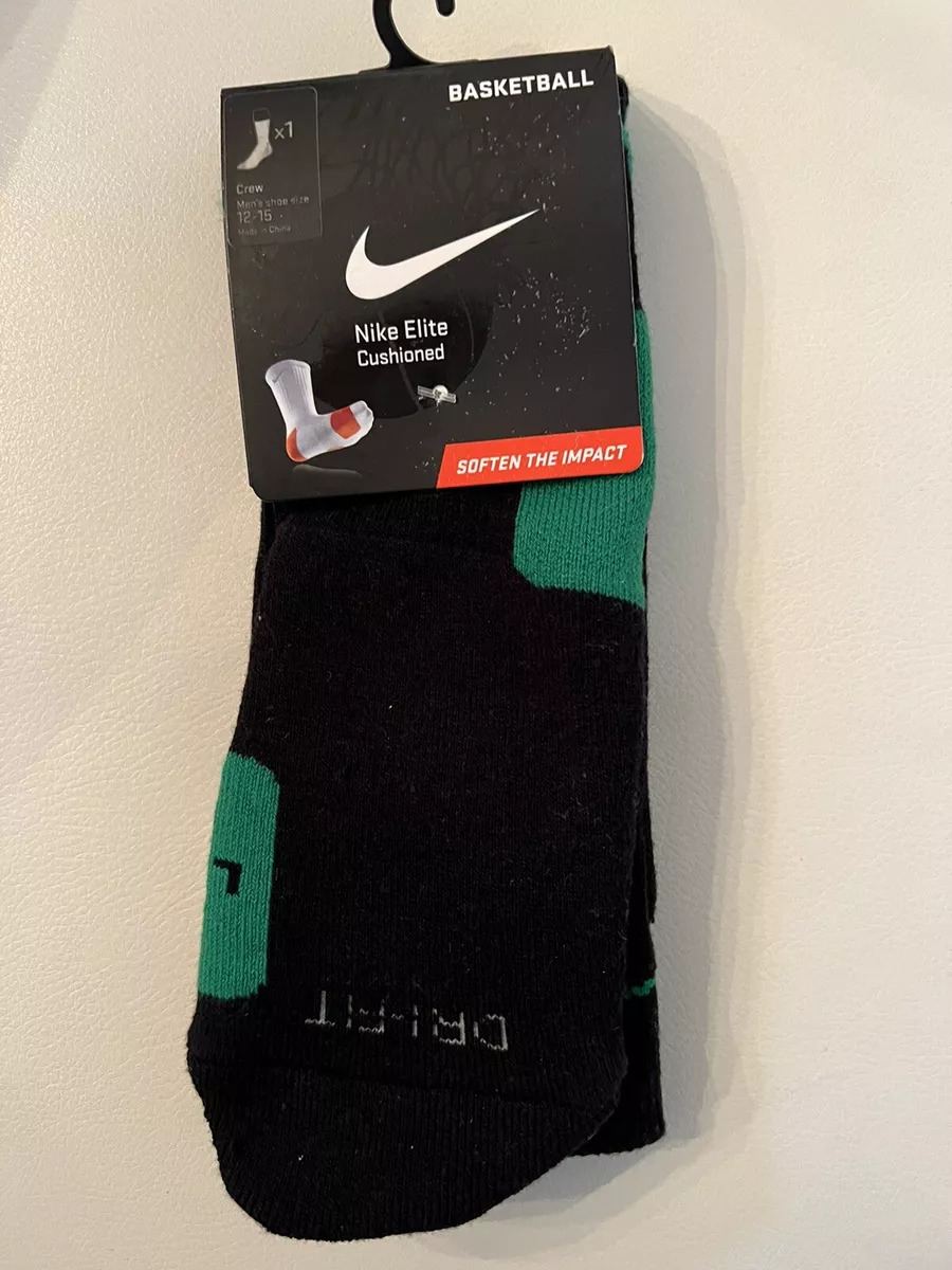 Nike Elite Socks Black And Green