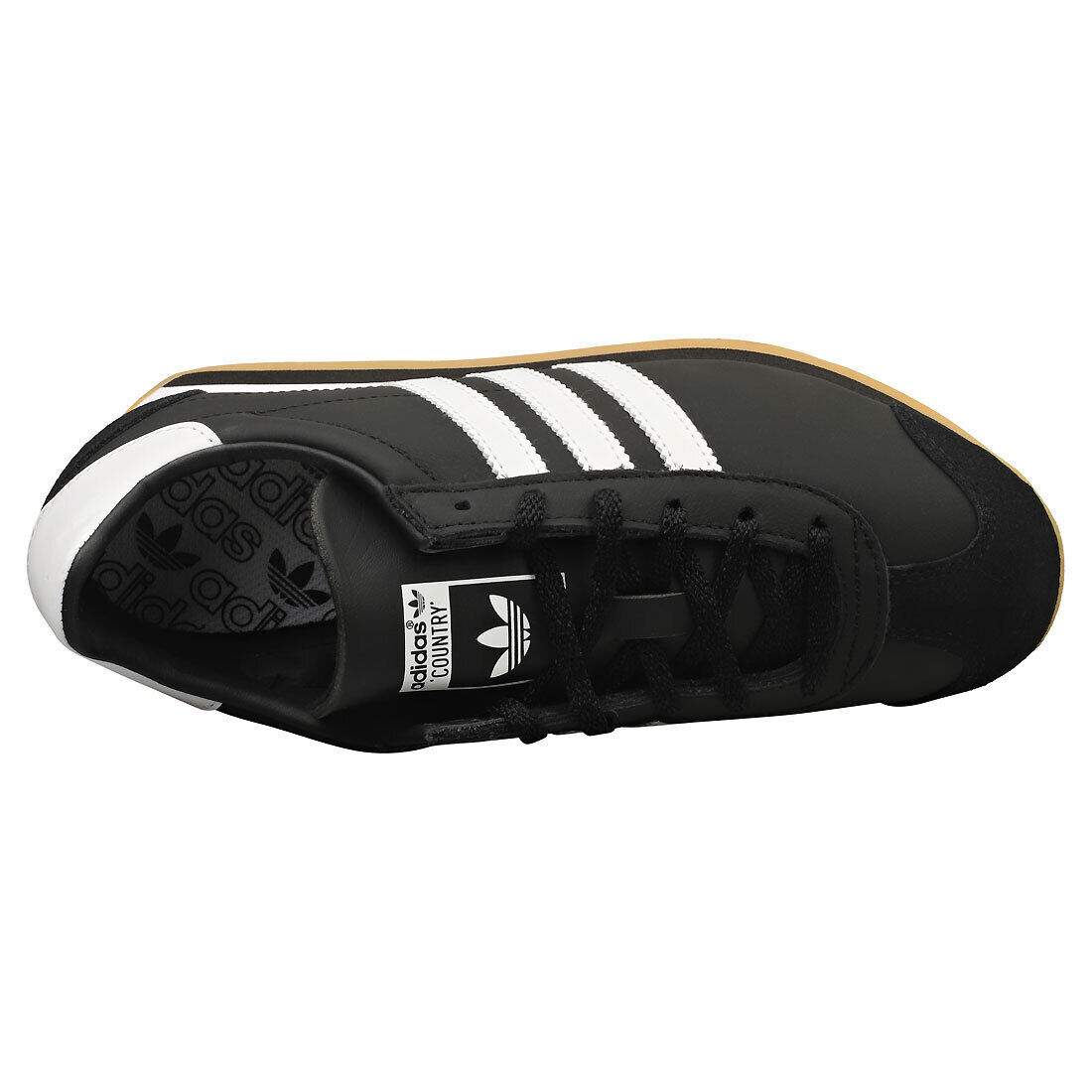 adidas Country Og Herren Black White Sneaker Beilaufig - 36 adidas Country Og Herren Black White Sneaker Beilaufig - 36