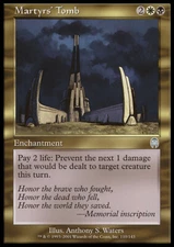 Magic the Gathering MTG Martyrs' Tomb (110) Apocalypse   LP