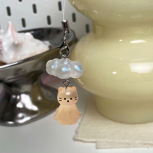 Noctilucent Cloud Cat Handmade Beaded Cute Pendant Sunny Day Doll Pendant - 第 9/17 張圖片