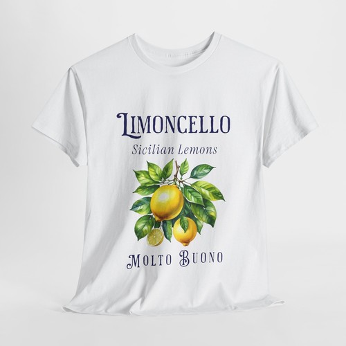Limoncello Tee Sicilian Lemons Amalfi Coast Limoncello Lovers Italian Fashion - Picture 3 of 21