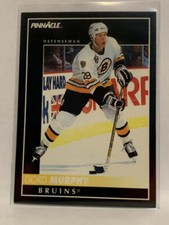 #132 Gord Murphy Boston Bruins 1992-93 Pinnacle Hockey Card  NHL