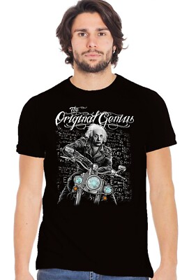 Einstein Original Genius 2075-8 T-Shirt Urban Men Herren 100% Baumwolle geflammt