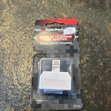 RadioShack 4-Pin Three-Outlet Modular Telephone Jack Adapter NEW FAST SHIPPING