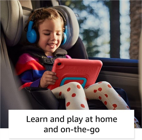 Amazon Fire 7 Kids tablet 12 generation 2022 model 7" ad free with stand newest - Picture 13 of 15