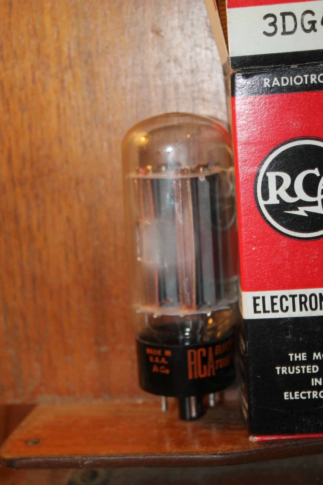 Vintage Electronic Vacuum Tube in Box RCA 3DG4 Electron eBay