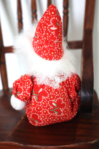Muñeca Payaso Cabeza Porcelana 6" TOTALMENTE con Cuerpo Relleno de Arena Esmalte Alto Brillo - Imagen 4 de 6