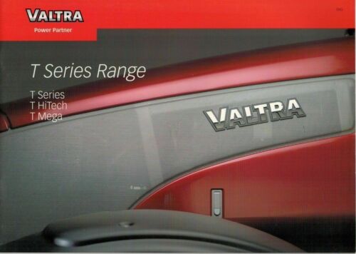 Valtra T Series Range T Series T Mega T Hi Tech Tractor Brochure   3790F - Afbeelding 1 van 1