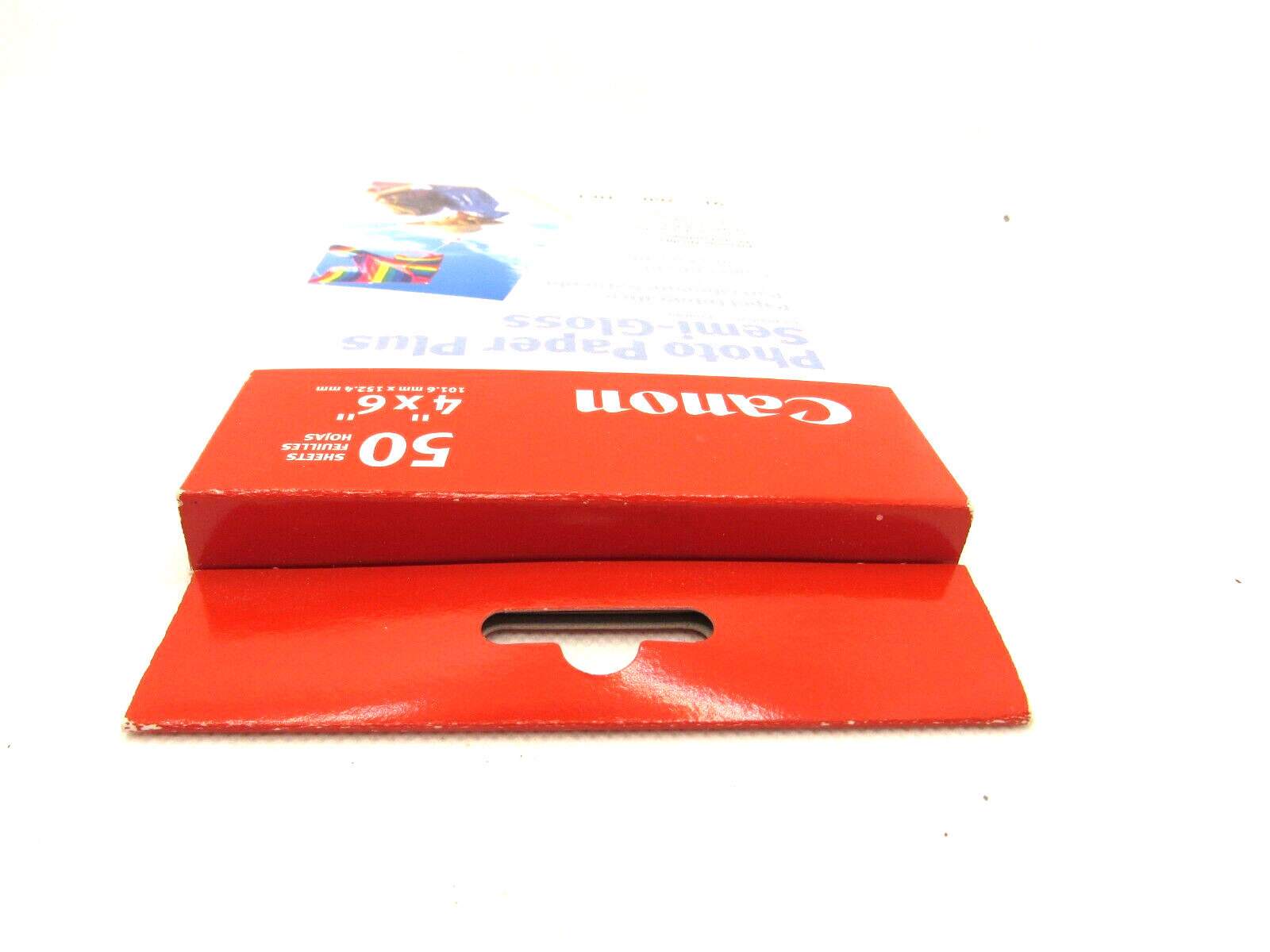 Cannon 50 Sheets Photo Paper Plus Semi-Gloss New in package 4" x 6"