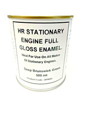 1 x 500ml Deep Brunswick Green. Stationary Engine Gloss Enamel Paint