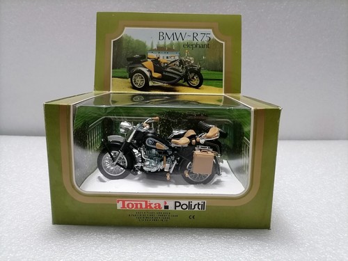 BMW R75 Elephant with Sidecar - Vintage 1:16 Scale ,Polistil Made in Italy 1987 - Picture 6 of 11