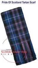 Scottish Pride of Scotland Traditional Tartan Scarf kilt SASH SCARF "90" X "12"