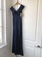 Jenny Yoo Collection Gatsby Dress Size 2 Navy