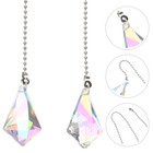 2 Pcs Fan Hanging Decoration Ceiling Chain Extension Light Pull Baby