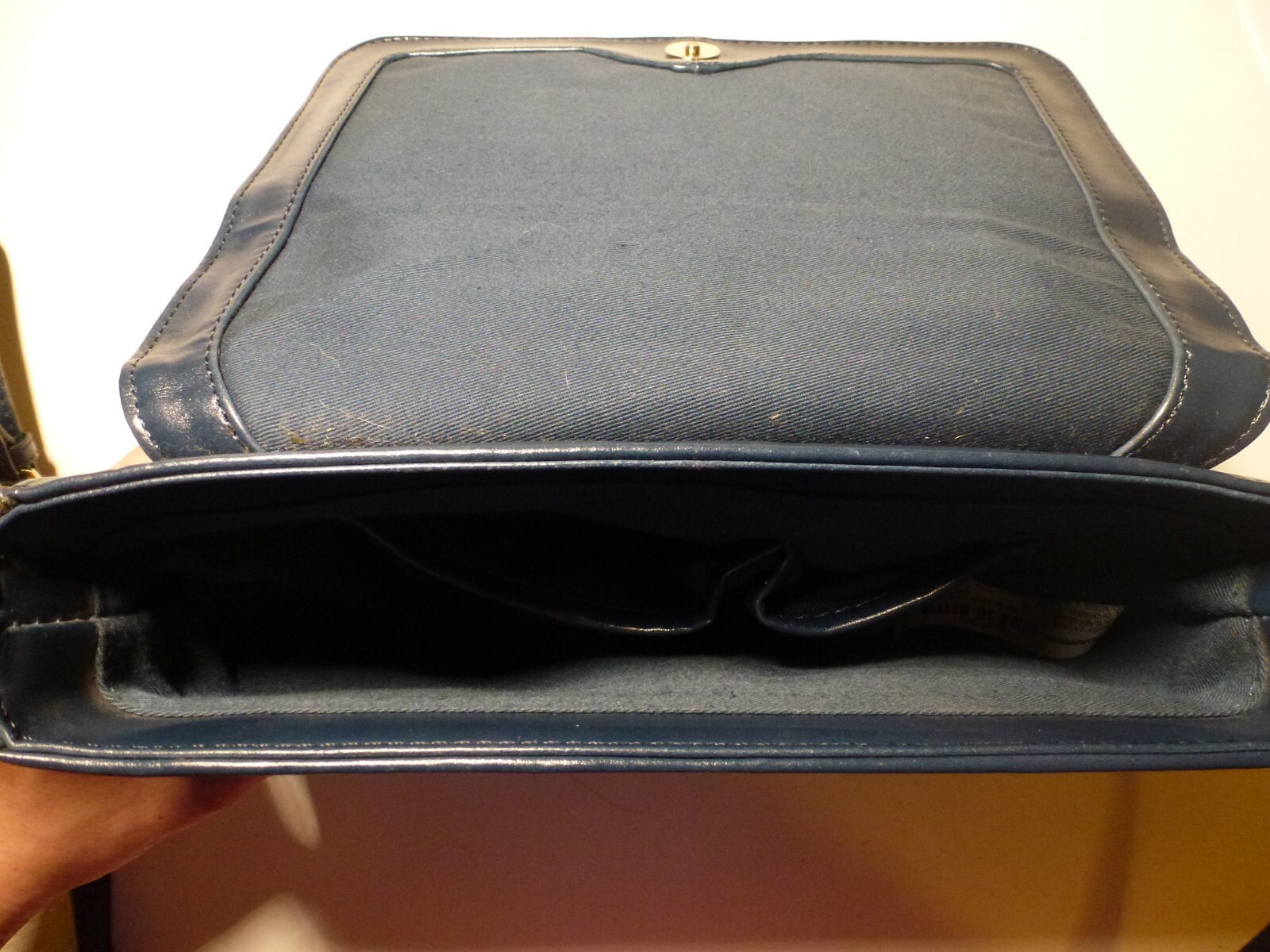 Zara Basic Collection Blue Small/Medium Crossbody… - image 11