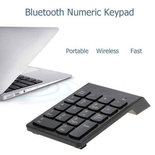 Mechanical Keypad 2.4G Wireless 18-key Numpad without Battery (Black) - Picture 4 of 11