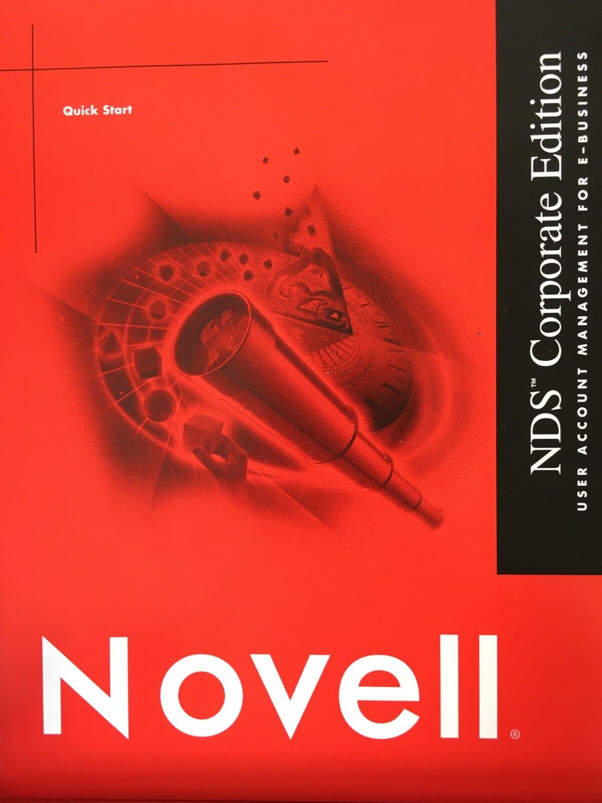 Novell NDS Corporate Edition complete - CDs, book + 25 user license