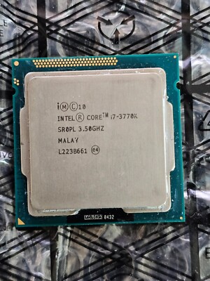 Intel Core i7-3770K - 4x 3,5 GHz CPU Prozessor Sockel 1155