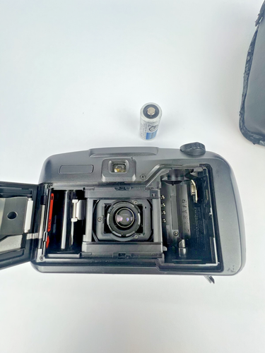 Pentax IQZoom EZY 35mm Point & Shoot Film Camera w/ Case – Untested – Read - Picture 6 of 9