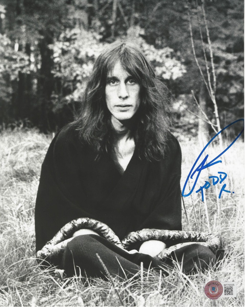 Todd Rundgren signed Utopia album vinyl record Proof Beckett COA STAR autographed Todd Rundgren signed Utopia album vinyl record Proof Beckett COA STAR autographed
