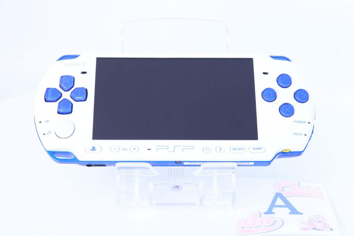 Sony PSP 3000 Console Only [ Rank : A] Color：White Blue | eBay