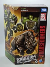 Transformers War for Cybertron Kingdom Voyager Rhinox