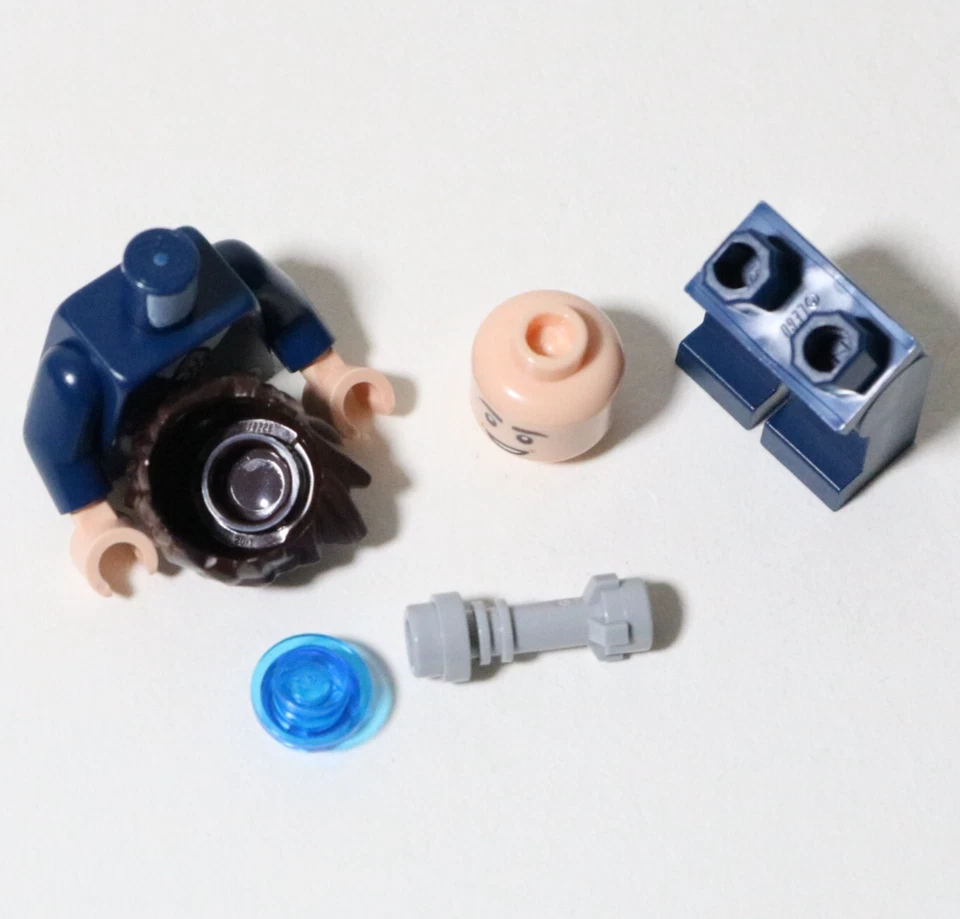 Made of LEGO Parts - 10th Doctor Minifigure My Own Build Doctor Who Tennant - Image 2 of 4