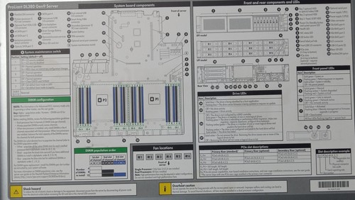 HP Proliant DL380 G9 2.40GHZ , 32GB RAM, 8-BAY 2.5" (NO HDD) - Picture 4 of 7