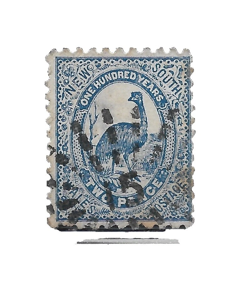 Aves pre-decimal estampillas de Estados y Territorios australianos