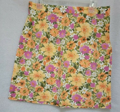 Jaclyn Smith Womens Skirt Size 20W Multicolor Floral NEW - Picture 5 of 12