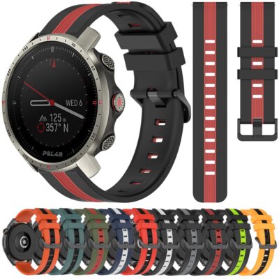 Silicone Strap for POLAR Vantage M M2 Band Ignite 3 2 Grit X Huawei Watch Gt 3 2