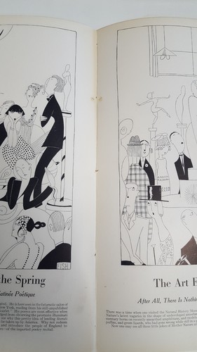 HIGH SOCIETY Book by FISH 1920 Illustrations 1st Edition Vanity Fair Antique - Picture 16 of 24