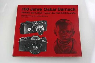 100 Jahre Oskar Barnack - Erfinder der Leica - Zeitschrift Broschüre