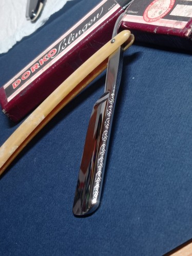 Vintage straight razor Dorko - Picture 7 of 11