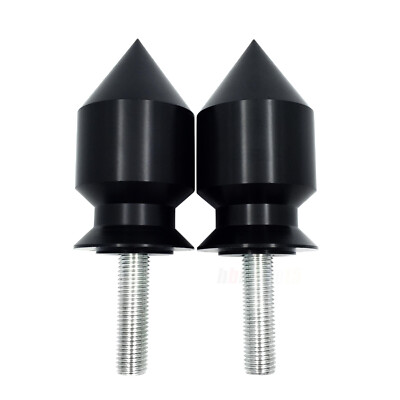 Spike Swingarm Spools M10 BK For Kawasak Ninja 250R 08-11/ ZX-10R