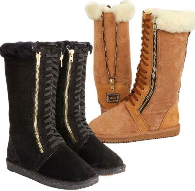 front lace ugg boots