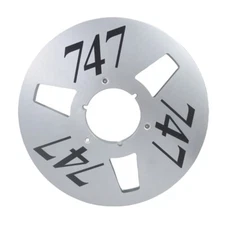 10inch Opening With Empty Reel Aluminum Reel For 747 Reel Customization