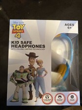 Disney Pixar Toy Story 4 Kid Safe with VOLUME LIMITING TECHNOLOGY Headphones