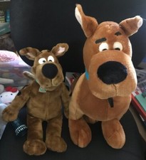 Scooby Doo Plush 16" Scooby Doo with Microphone Lot